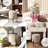 Modern Round Boucle Ottoman With Storage-169935288
