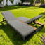 184 cm Long Double Chaise with Cushions