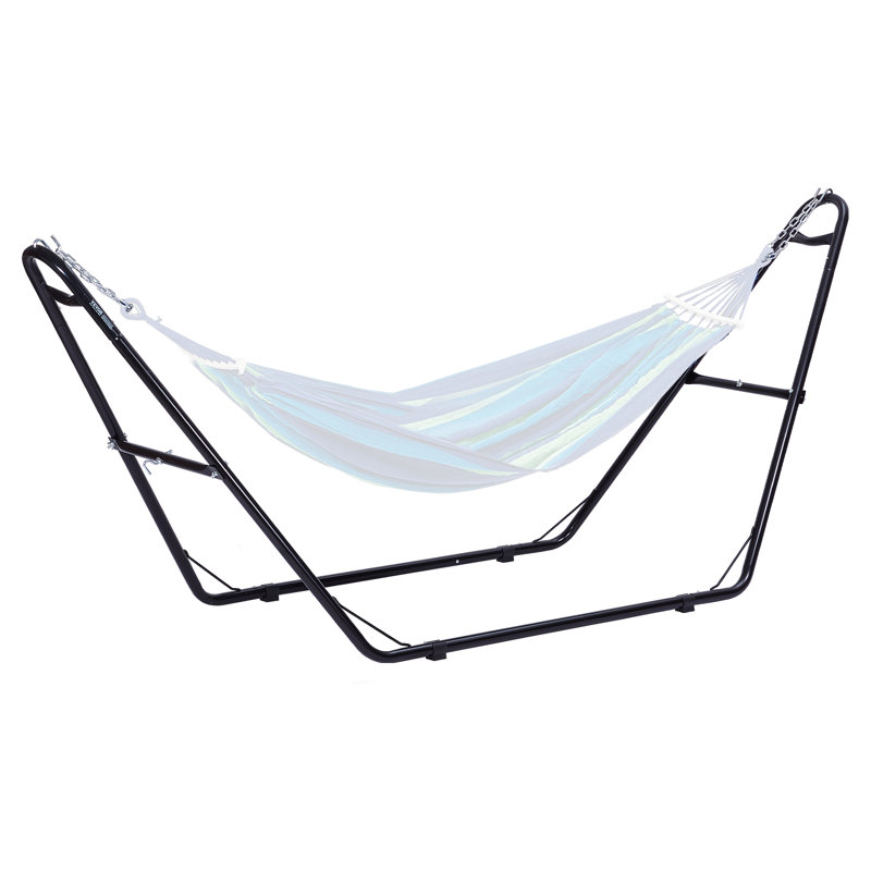 Steel Standard Hammock Stand, 134cm H x 312.5cm W x 92cm D