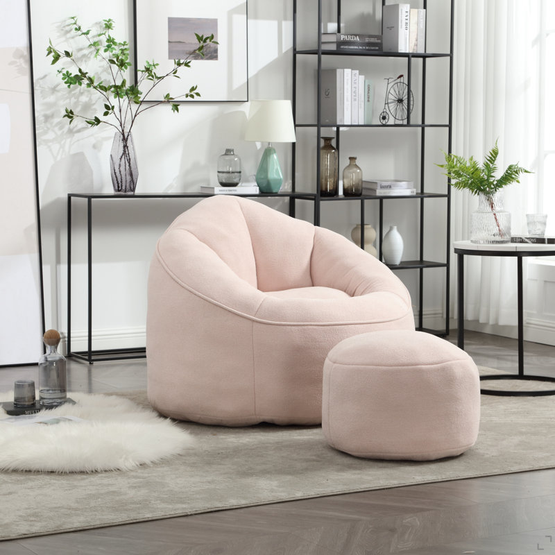 Fauteuil à billes Bedding, Pink