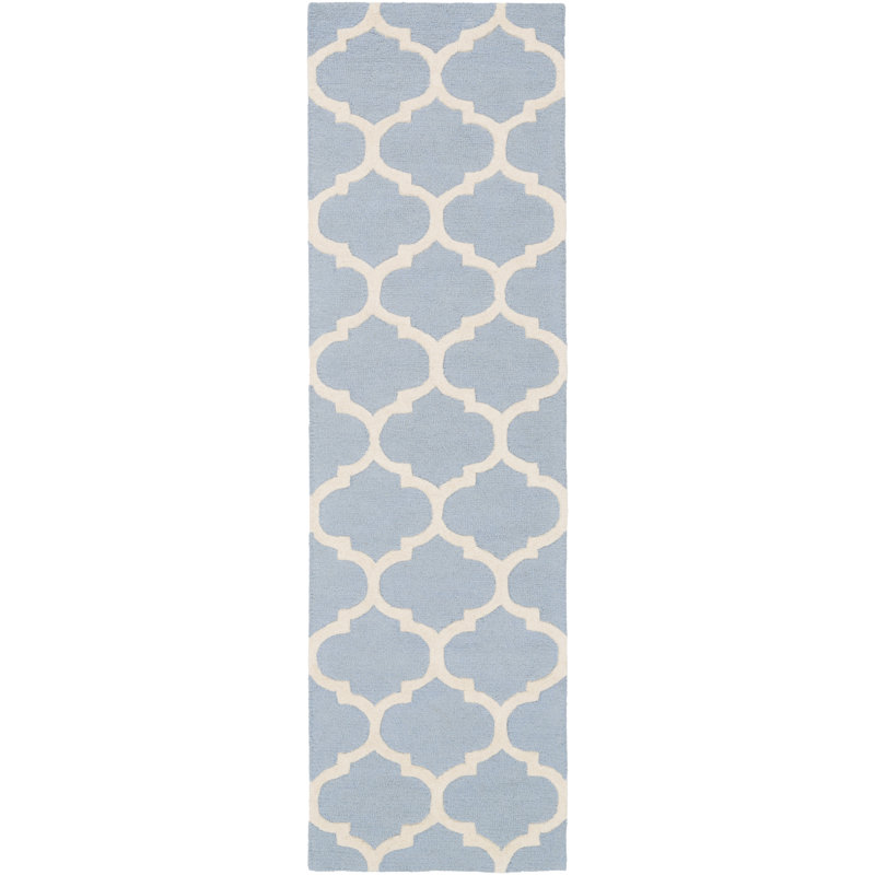 Blaisdell Wool Geometric Indoor Rug, Runner 2'3" x 8'