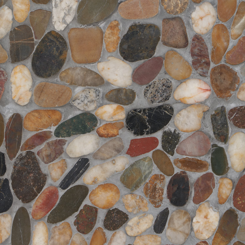 Carreau de mosaïque en pierre d'ingénierie de taille aléatoire