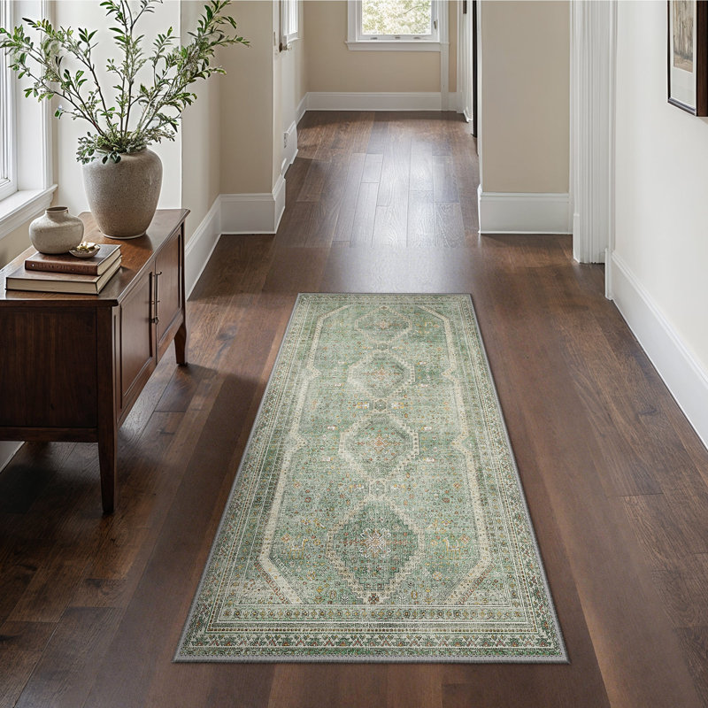 Machine Printed Area Rug, Rectangle 80 x 150 cm