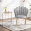 Velvet Swivel Side Chair-1037979575