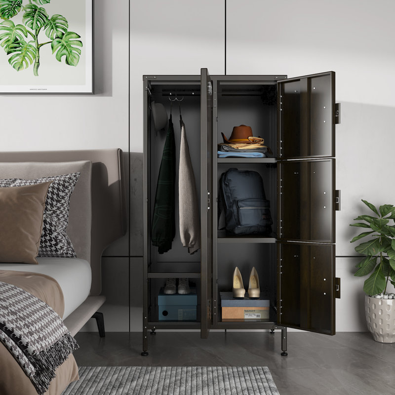 Gitane 29.5'' Wide 4 - Shelf Storage Cabinet