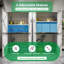 Remise de rangement d'extérieur imperméable avec tablettes-2001817510