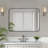Giglia Metal Wall Mirror-1340193474