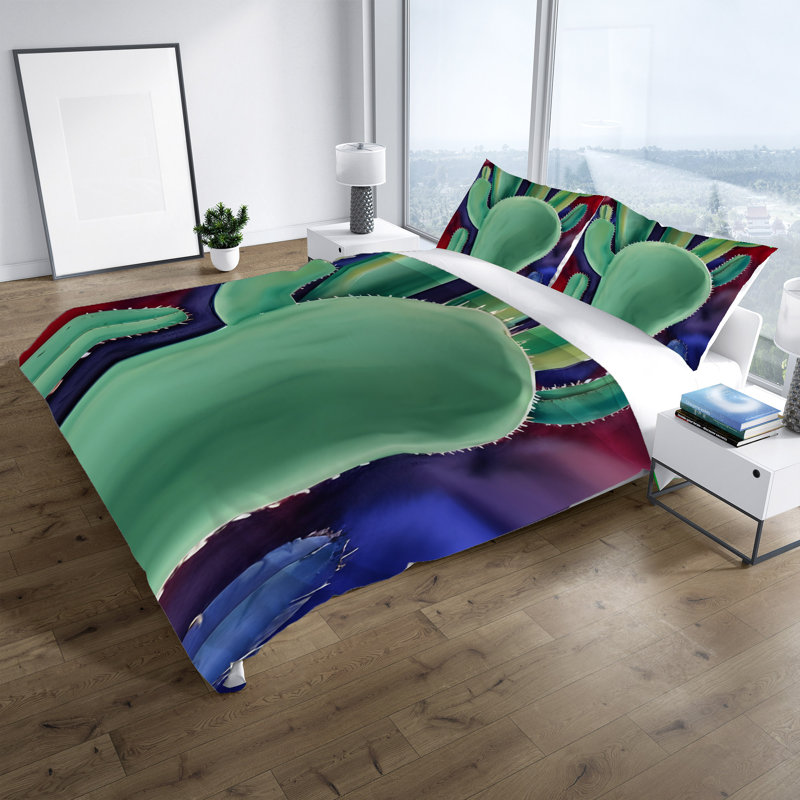 Polyester Duvet Cover, King Duvet Cover + 2 King Shams