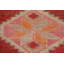 Tapis de couloir unique en laine noué à la main Anatolian nouvel âge rouge 2 pi 10 po x 12 pi 7 po Aailiyah