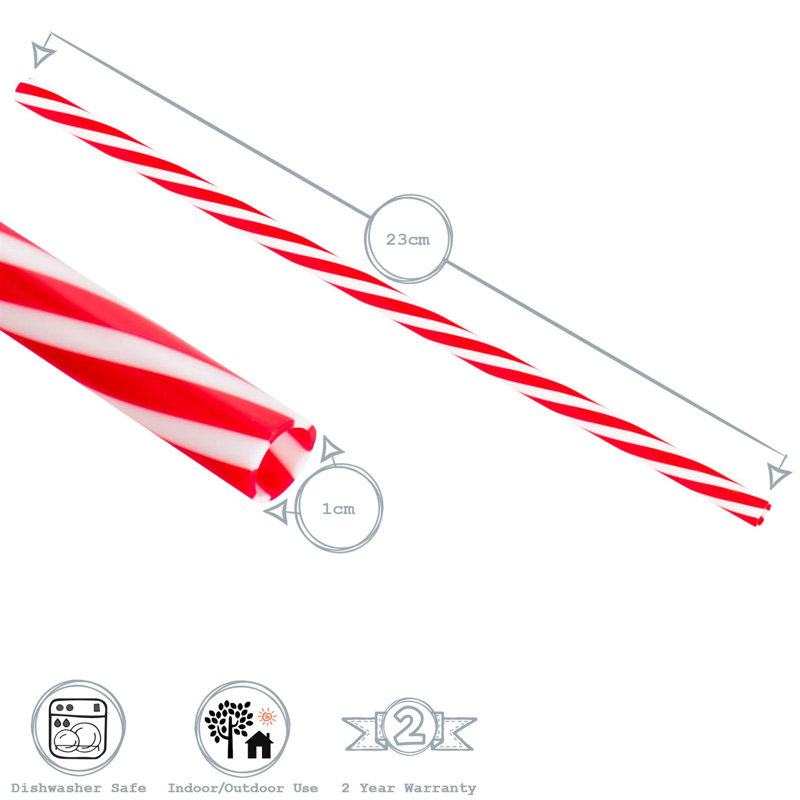 Rink Drink - Reusable Plastic Drinking Straws