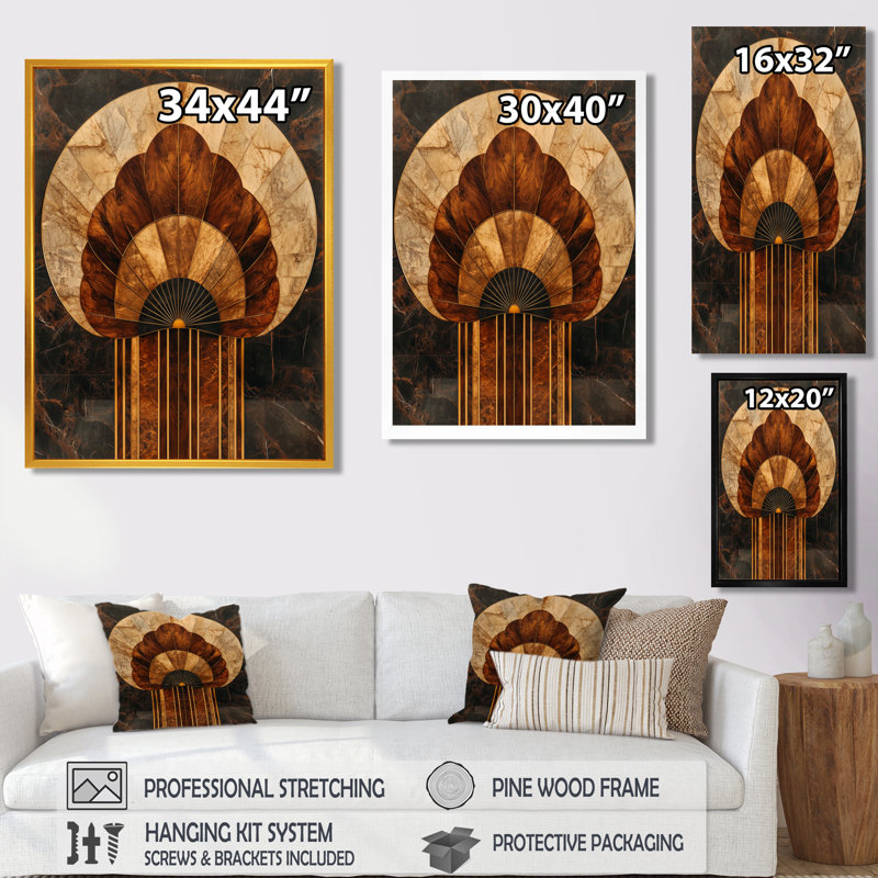 Shalanda - Abstract Canvas Wall Art, Argent argent, H 20 po x l 12 po, Reproduction encadrée d'une seule photo