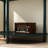 Unique Half Moon Design End Table With Sliding Rat Door,Elegant Semi-Circle Entryway Console Table With 2 Rat Storage Cabinet And Bottom Shelf For Living Room, Bedroom, Study, Hallway-857776589
