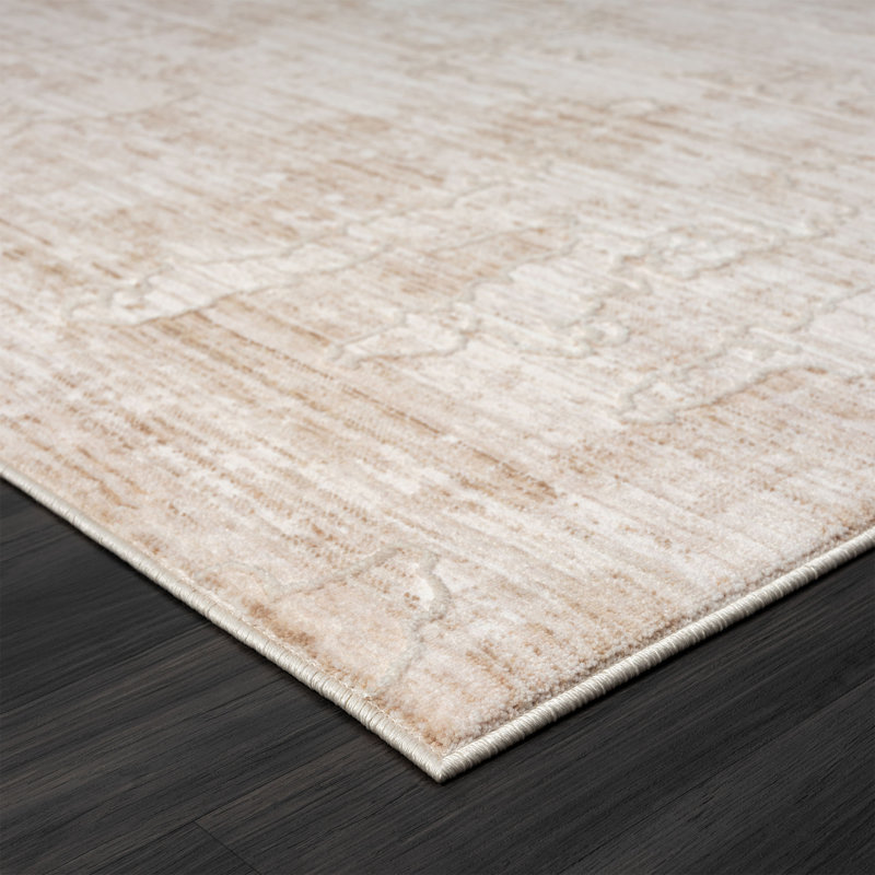 Abstract Indoor Rug, Rectangle 4' x 6'