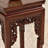 Flower frame solid wood ganoderma grain floor doub