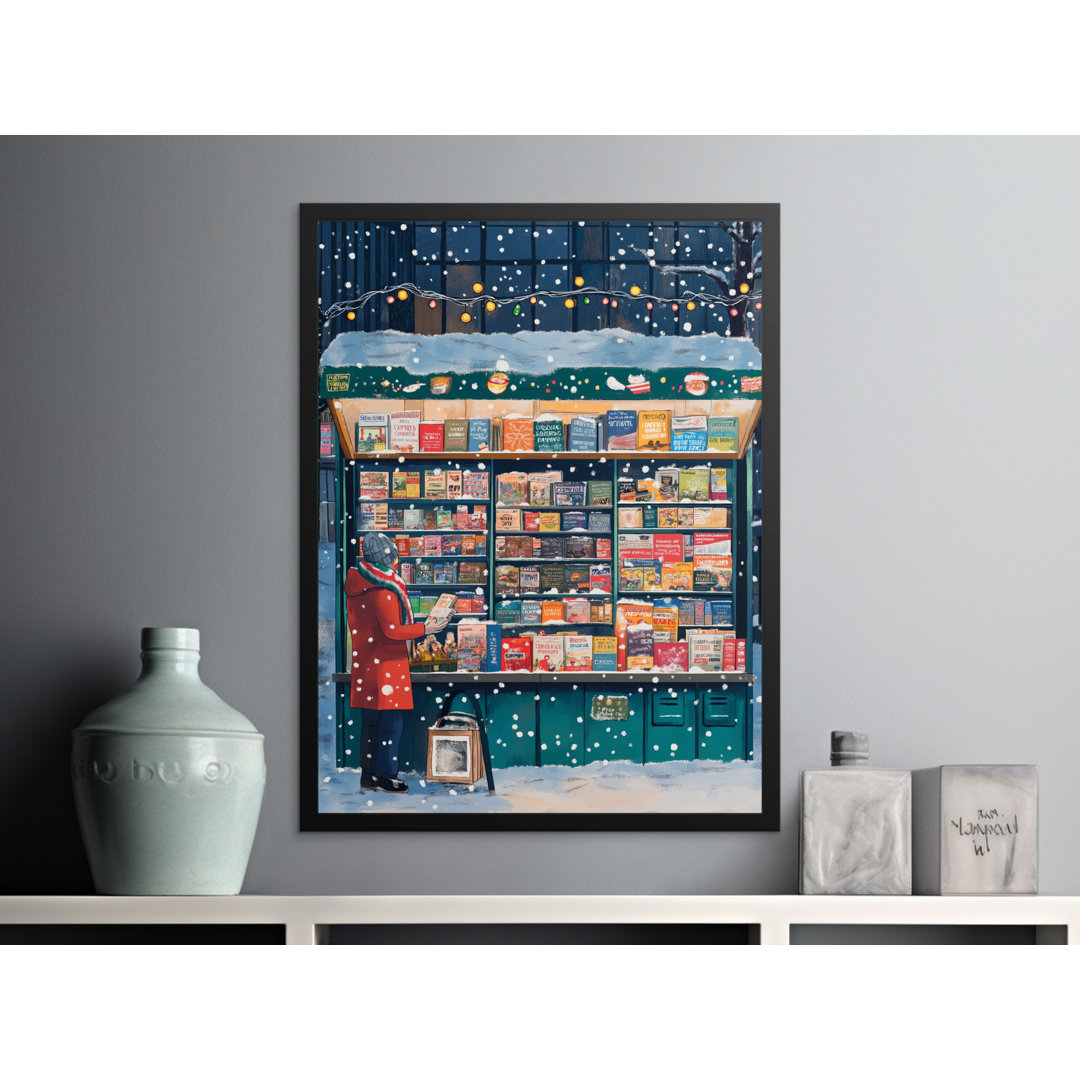 New York Christmas Matte Poster