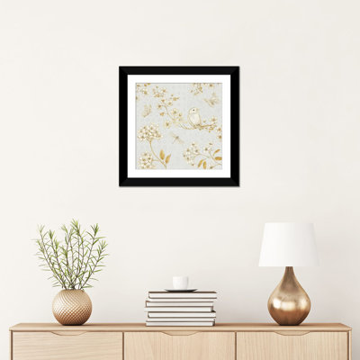 «Golden Garden III», reproduction d'impression sur toile tendue