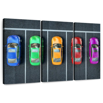 Mehar Colourful Parked Cars