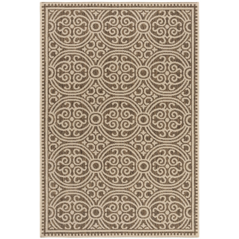 Frankee Performance Geometric Indoor/Outdoor Area Rug, Rectangle 3' x 5'