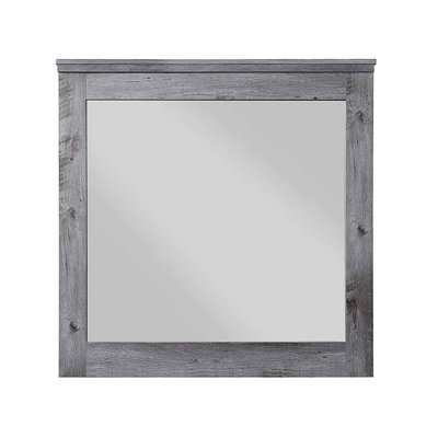 Miroir d'appoint en bois, miroir de forme rectangulaire, miroir vertical pour la maison