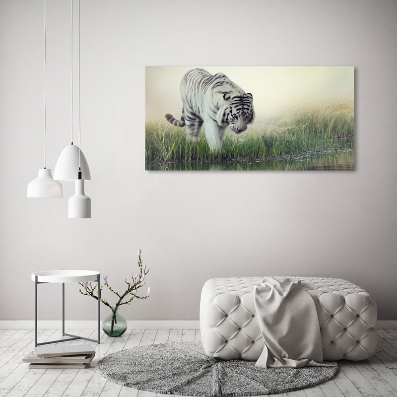 White Tiger - Wrapped Canvas Print
