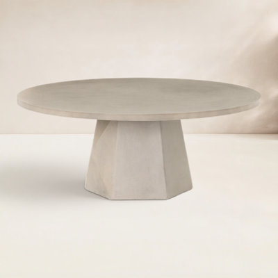 Clemmie Concrete Coffee Table