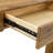 Elegant Natural Wood Grain Bar Table-50 Inches Long, A Practical Choice For Modern Homes.Wood Grain Texture Sticker,Equipped With Two Drawers.Serving As A Bar Table Or A Desk.