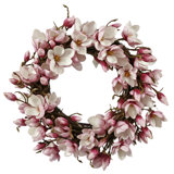 24" Tulip Magnolia Wreath