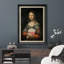 «Mona Lisa With Movie Popcorn» sur toile-121600283-121600281
