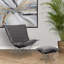 Fauteuil gonflable Pana Charbon/Naturel-865928234