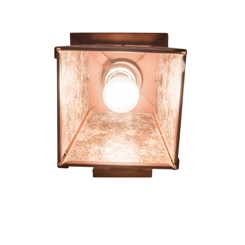 Stillwater - Light Outdoor Wall Lantern, Rust