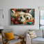 Arbre de Noël, art mural sur toile-214786545