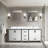 Double Bath Vanity with Quartz Top