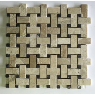 Diana Royal Random Sized Marble Basketweave Mosaic Wall & Floor Tile -  Stone & Tile Shoppe, SSDI1008