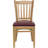 Orlison Vertical Slat Back Wooden Restaurant Chair-17283576-133938424