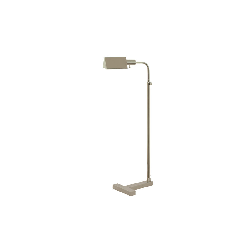 Fairfax Task Floor Lamp, Polished Nickel