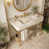 36" Gold Leg with Beige Sink