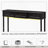 Console Table Sofa Table with Drawers for Entryway with Projecting Drawers-111695921