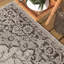 Tapis intérieur / extérieur gris / noir Nate Boho Medallion-221513339
