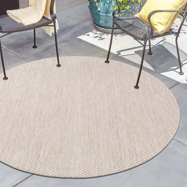 Tapis intérieur / extérieur beige Bembry