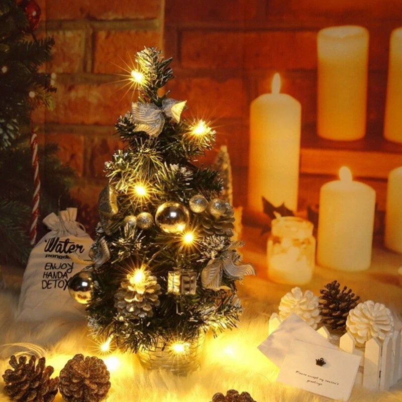 1.31' H Lighted Artificial Christmas Tree