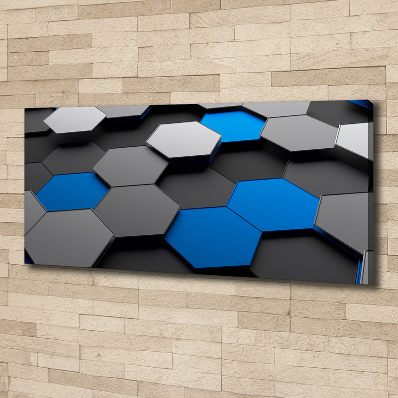 3D Abstraction - Wrapped Canvas Print