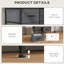 Fabric Storage Dresser, 6 Drawer Industrial Cabinet with Wood-Effect Top for Hallway Bedroom-1006538029