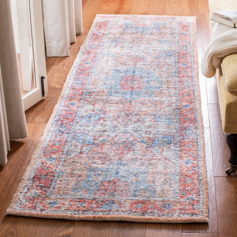 Boadle Hand Loomed Performance Oriental Rug, Runner 2'3" x 8'