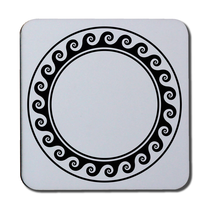 Square 6 Piece Coaster Set