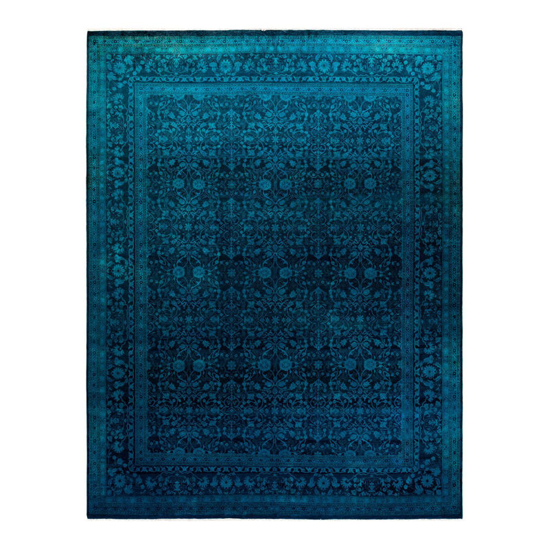 Fine Vibrance One-of-a-Kind 8' 1" X 10' 6" Hand Knotted Area Rug