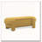 Linen Upholstered Bench with Large Storage Space-398333509