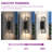 1-Light Dimmable LED Outdoor Wall Light