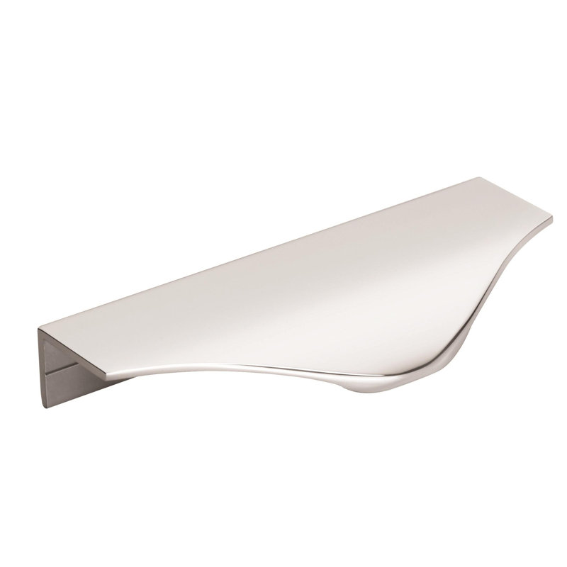 Poignée de meuble en chrome poli Aloft 4-3 / 16 pouces (106mm), Chrome poli, 4.18"