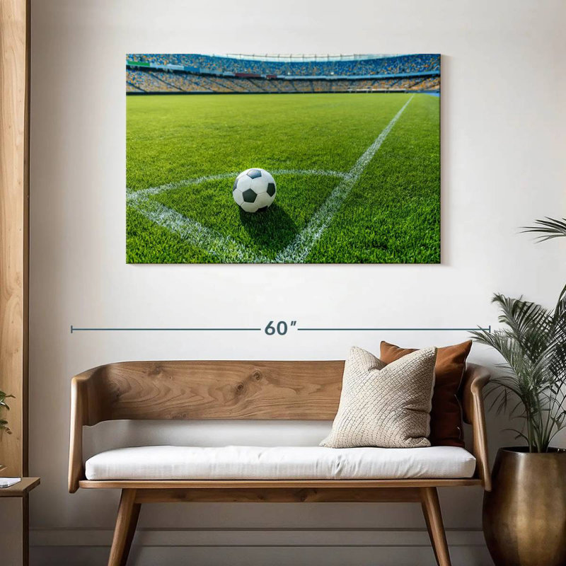 Sireci Soccer Corner Kick, 30" H x 45" W