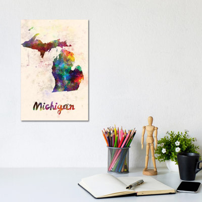 Michigan by Paul Rommer - Wrapped Canvas Gallery-Wrapped Canvas Giclée
